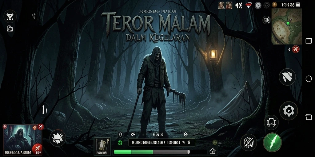 Tangkapan layar permainan 116X dengan suasana menegangkan.