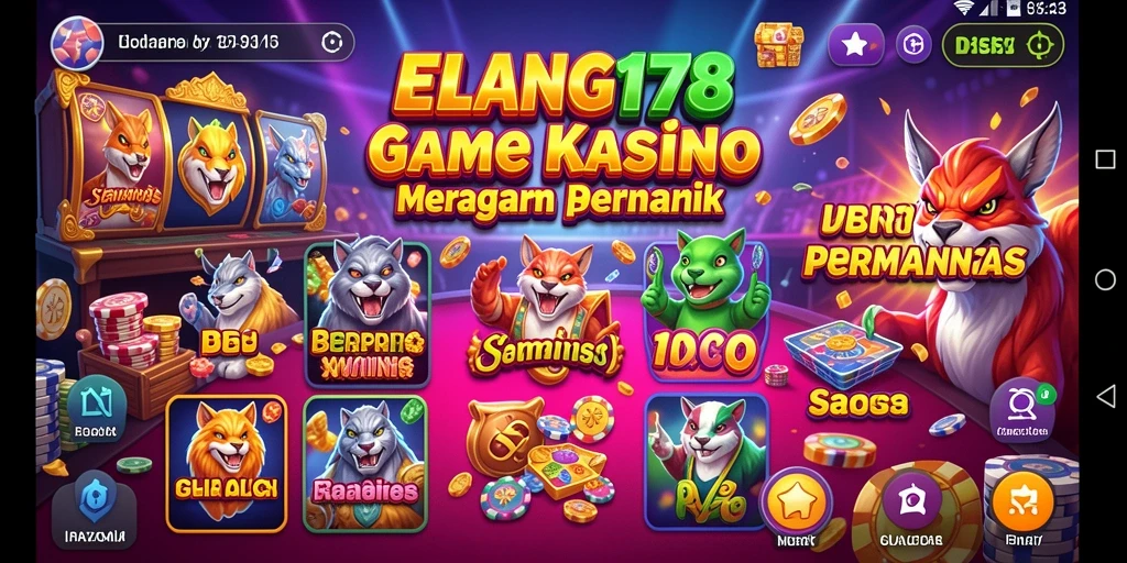 Tampilan gameplay seru dan menantang di ELANG178.