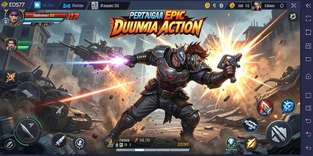 Screenshot menampilkan momen epic dalam gameplay Action.</strong>
