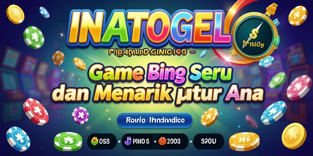 Tampilan gameplay Bingo yang mengasyikkan di INATOGEL.