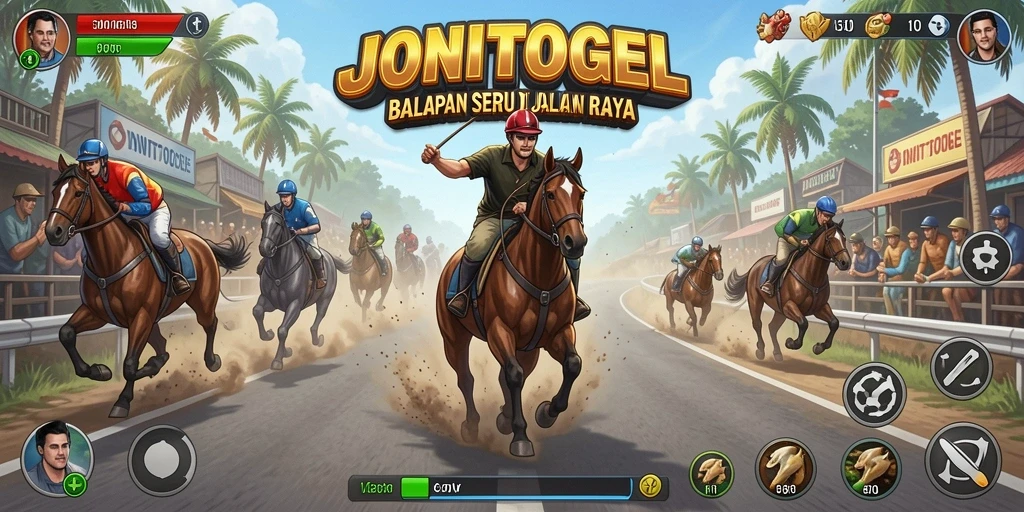 Tampilan gameplay seru dalam JONITOGEL yang memacu adrenalin.