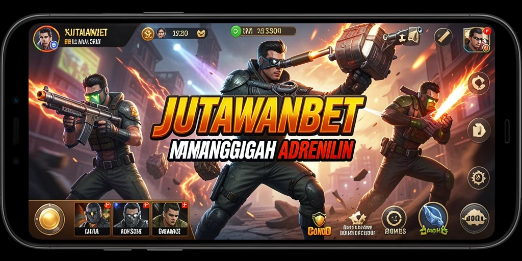 Gameplay JUTAWANBET yang penuh aksi dan petualangan.