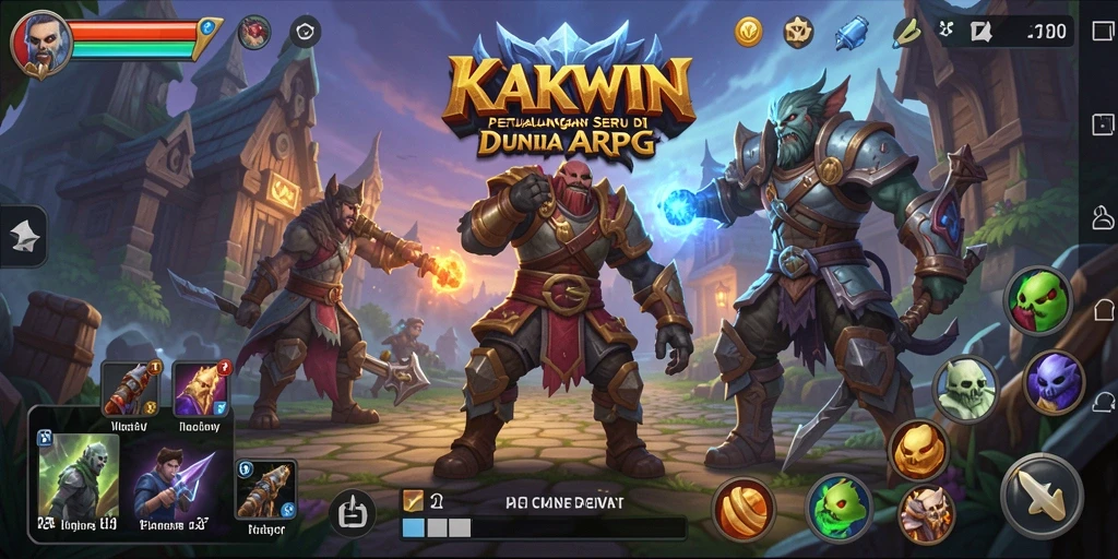 Tampilan gameplay seru dalam petualangan KAKWIN.