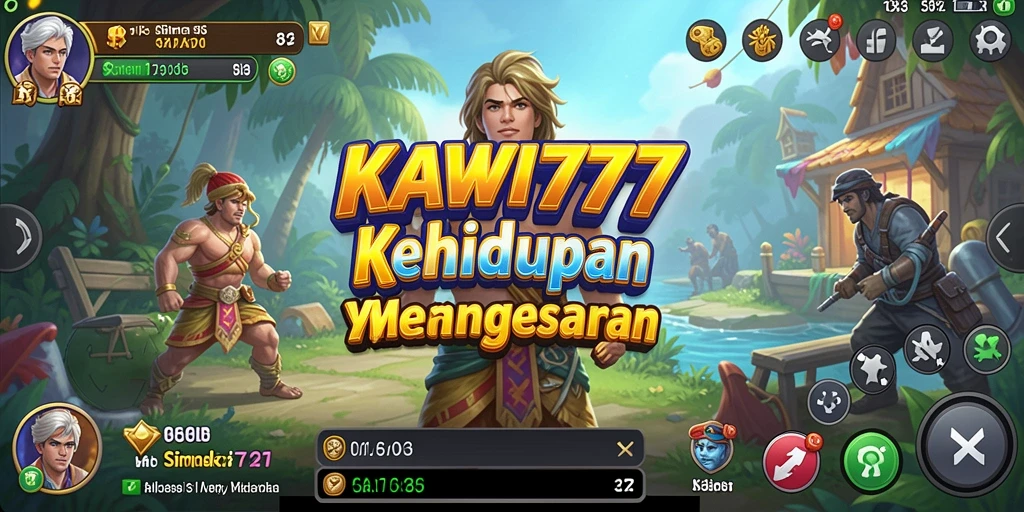 Screenshot gameplay KAWI777 yang menunjukkan pengalaman simulasi yang mendalam.