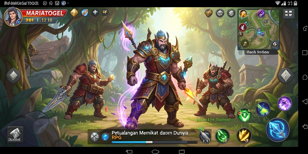 Tampilan gameplay MARIATOGEL yang menarik dan dinamis.