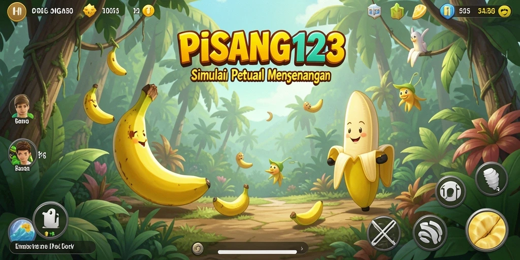 Tampilan menarik dari gameplay PISANG123 yang menyenangkan.