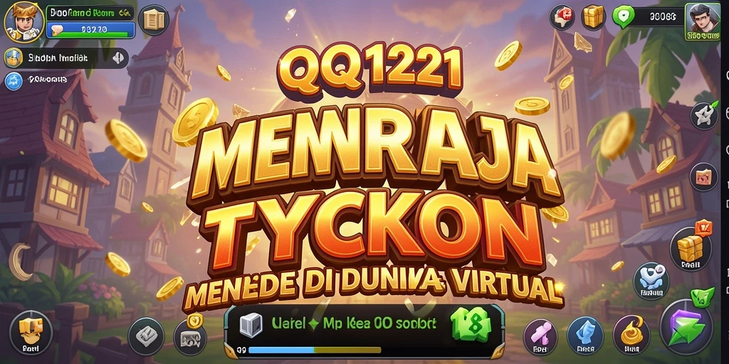 Screenshot utama QQ1221 menunjukkan pengelolaan bisnis yang dinamis.