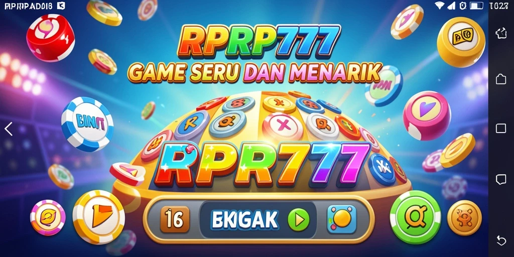 Tampilan gameplay seru dari RPRP777 saat bermain Bingo.